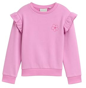 Tom Tailor Mädchen 1047435 Kinder Sweatshirt mit Volants (1er Pack)