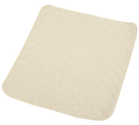 ABOOFAN Autositzkissen Polyesterfasern Rutschfestes Stuhlsitzpolster Beige Für Sommer Autositzschutz Alltag
