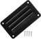 iplusmile Aspiratore Marino Copertura dello Sfiato di Scarico del Camper Sfiato per Barche Marine Sfiato per Barca Sfiato Camper Aspiratore per Finestra Black Nylon