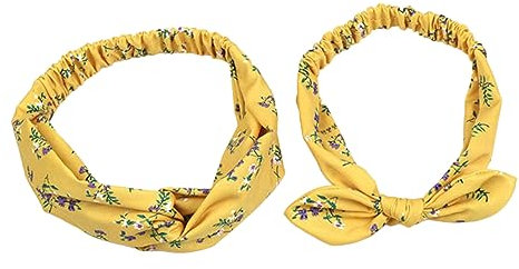 Yardwe Traje De La Banda Para El Cabello Parent-hijo Diadema Anudada Diademas Para Padres e Hijos