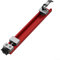 Zilimontt Cutting Machine Fence Guide Ruler, Aluminum Alloy Table Saw Jig for Workshop Narrow Strip Cuts 240mm/360mm Red(240mm)