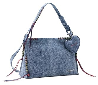 Desigual borsa a tracolla Torio Denim Shoulder Bag Denim Raw celeste