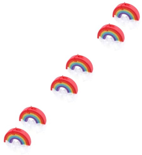 NIYANGLE 3 Sätze Kreative Regenbogen Badewasserbälle Sprudelnde Duschblumen Zur Sanften Hautreinigung Für Entspannende Duscherlebnisse 2 Stück * 3
