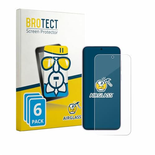 BROTECT 6 Stück Schutzglas für Vivo X300s Schutzfolie Panzer Folie Glas Made in Germany [Extrem Kratzfest 9H, Anti-Fingerprint, Ultra-Transparent]