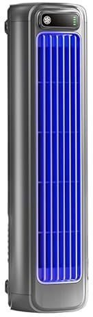 CoolBreeze | Portable Air Conditioner Fan – Wireless Bladeless Design(Blue)
