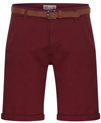 !Solid SDMontijo Chino Chino Shorts Kurze Hose, 3XL, Wine Red (0985)