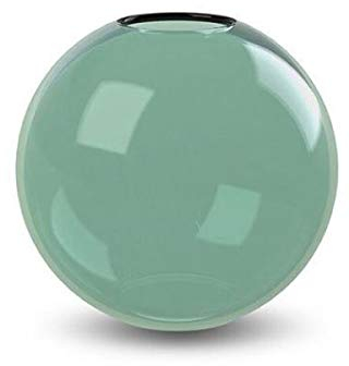 Cooee Design - Ball - Vase/Blumenvase/Kugelvase/Glasvase - Glass/Mundgeblasen - Emerald/Smaragdgrün - 15cm