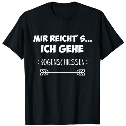 Bogenschützen T-Shirt Bogenschießen Bogensport Bogenschütze T-Shirt