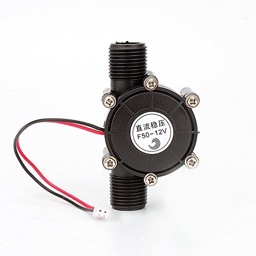 Generatore di Energia Idroelettrica, Generatore di Turbina dell'Acqua Micro-Idro della Conduttura di CC 12V 12V Mini Strumento di Carico Stabile della Pompa di Flusso dell'Acqua 10W