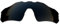 SOODASE Pour Oakley Radar EV Path Des lunettes de soleil Noir Verres de remplacement polarisés