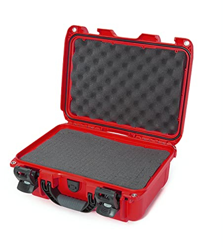 NANUK 915 Wasserdichter Hartschalenkoffer Mit Plüschschaumeinlage - Rot