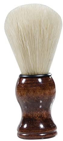 FRCOLOR Gesichtsbürste Für Männer Aus Naturborsten Bartbürste Für Bartreinigung Und Bartstyling Handlicher Griff Für Komfortable Handhabung