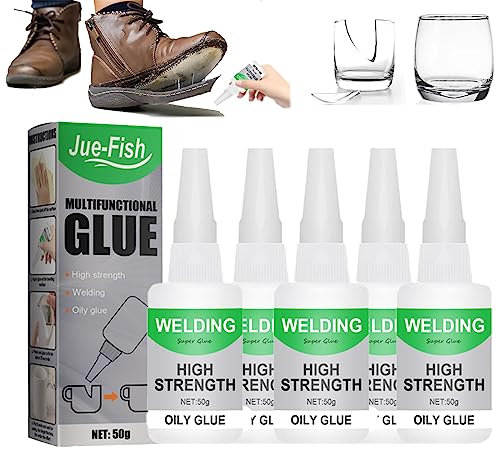 Jue Fish Glue - Jue-Fish Welding High-Strength Oily Glue - Jue Fish Multifunctional Glue - Uniglue Universal Super-Instant Glue for Metal, Plastic, Wood, Ceramics (5)