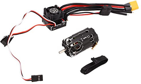 TS80A sensorgesteuerter bürstenloser Regler, hochpräzise Lager neu organisiert, effizienter Wärmeableitungssensor, bürstenloser Motor und Regler für RC-Car im Maßstab 1:12