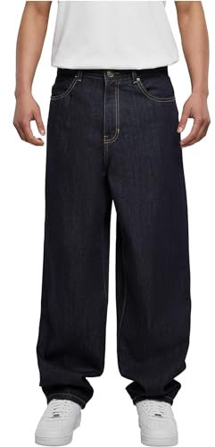 Urban Classics Herren Hose 90‘s Jeans Rinsed Denim 36