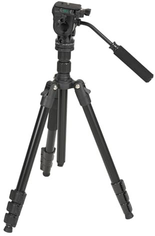 Camera Tripod Stand, Adjustable Height 18.90in-69.88in 360° Rotating Camera DSLR Tripod Holder Travel Tripod, Aluminium Alloy Portable Camcorder Tripod Stand for Webcam