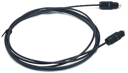 Digital Toslink - Cavo audio ottico compatibile con Samsung GQ75Q60D QLED SMART TV UHD 4K 75 pollici