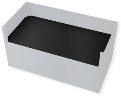 Metzler Zwischenboden für Hochbeete 150 x 75 x 77 cm – stabile Einlegeboden-Erweiterung, verzinkter Stahl, pulverbeschichtet, reduziert Erdvolumen