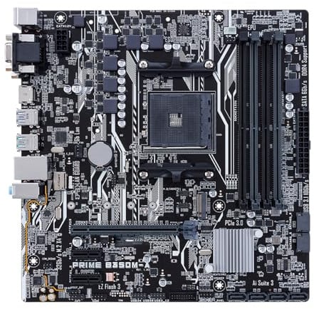 Scheda madre Scheda madre Fit For ASUS PRIME B350M-A Supporto socket AM4 B350 Ryzen 5 5600 5600G Ryzen 7 5700X3D CPU 4×DDR4 DIMM PCIe 3.0 Micro ATX