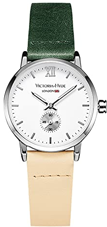 VICTORIA HYDE Klein Uhr Damen Analoges Quarzwerk Leder Armband