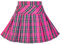 Sunny Fashion Ragazze Gonna Back School Uniforme Rosa Tartan Gonna 11-12 Anni