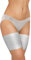 sesto senso Bandes de Cuisses Protège-Cuisse Elastiques Antidérapant Silicone Bande Lisses Blanc 70-75 XL