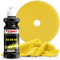 detailmate Sonax Polituren Set (Basic 1-250ml) - SONAX PROFILINE EX 04/06 250ml + SONAX Exzenter Pad medium 143 DA + Edgeless Superflausch 40x40cm 550GSM