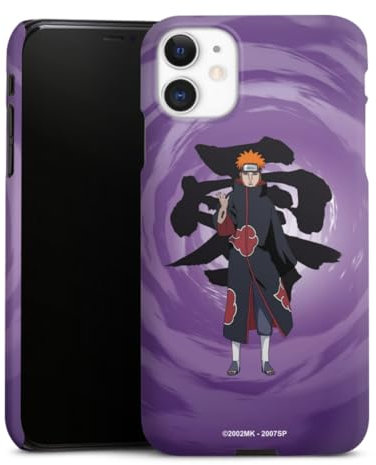 Premium Case kompatibel mit Apple iPhone 11 Smartphone Handyhülle Schutzhülle matt Pain Naruto Shippuden Akatsuki