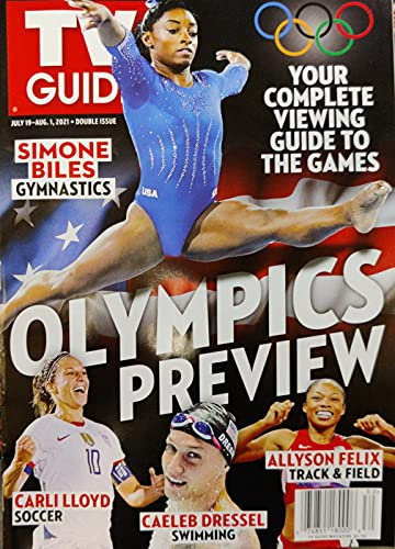 Tv Guide Magazine July 19 August 01 2021 Olympics Preview