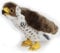 Falke Kuscheltier Vogel Wanderfalke Greif Plüschtier Plüschfalke