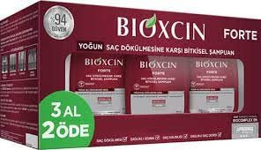 BIOXCIN FORTE Shampoo 3 x 300 ml Spar Pack gegen intensiven Haarausfall – Wirksam & Schnell – Mit Bio Complex B11