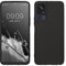 kwmobile Custodia Compatibile con TCL 40 SE Cover - Back Case per Smartphone in Silicone TPU - Protezione Gommata - nero matt