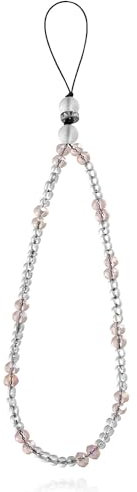 scicent Phone Charm, Crystal Bead Lanyard for Women 6805