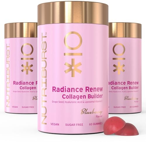Nutriburst Radiance Renew • Boost Collagen • 3 Months • Vegan & Sugar Free