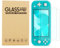 Lot de 2 films de protection d'écran en verre trempé conçus pour Nintendo Switch Lite, 9H, 0,33 mm, anti-rayures, sans bulles