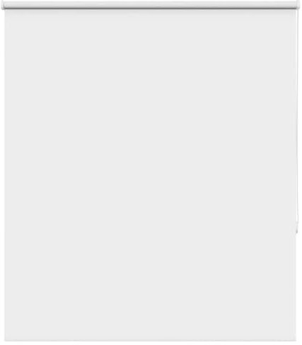 vidaXL Estor Enrollable Opaco Blanco 120x130 cm Tela Ancho 116,6 cm, Estor día y Noche, Estor de Cocina, Estor Opaco Enrollable, Estor Opaco