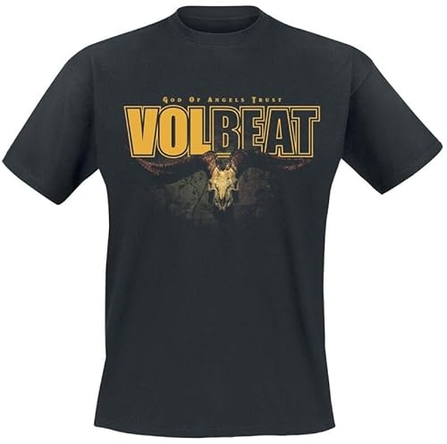 Volbeat God of Angels Trust Männer T-Shirt schwarz 3XL 100% Baumwolle Band-Merch, Bands