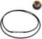 AzureRay Cordon Collier pour Pendentif, Chaine en Cuir de Simili, Collier Noir, modernes pour toutes les occasions