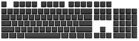 QPSJXN Benutzerdefinierte 139 Profilschlüsselcap in minimaler Weiß für mechanische Tastaturen MX Switches 61 67(GMK Minimal Gray-JA)