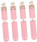 ERINGOGO 4Pcs Refillable Empty Lip Gloss Bottles DIY Lipstick Tubes for Liquid Lip Tint Portable Vials with Cover for Lip Oil and Gloss Samples Lightweight Material