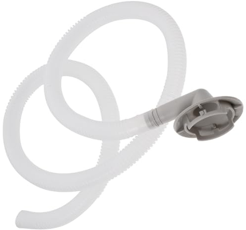 INOOMP Raccord de Vidange pour Climatiseur Split et Fenêtre Adaptateur Coudé 40 Mm Tuyau 1 en PVC Abs Caoutchouc Évacuation Condensats Montage Facile pour Espace Bureau ou Jardin