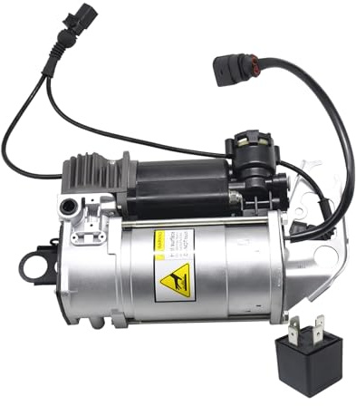 LUFASODERLING Luftfederung Kompressor + Relais Passend für VW Touareg für Porsche Cayenne 955 für Audi Q7 95835890100 95535890105 7L0616007 7L0616006 7L0616007A 7L0616007F