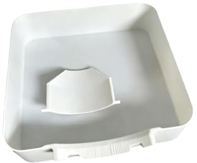 Washing Machine Drain Tray, Washing Machine Drainage Tray, Universal Front-Load WashingMachine Drain Pan, WashingMachine Filter DrainTray, Easy Install for Laundry Room (Type A)