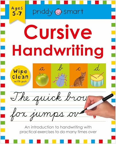 Wipe Clean Workbook: Cursive Handwriting: Ages 5-7; Wipe-Clean with Pen (Wipe Clean Learning Books)