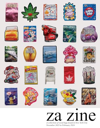 Za Zine: A Collection of Weed Bags Found in New York City November 2023 to February 2024