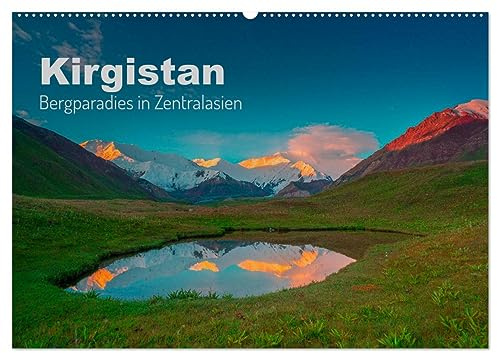 Kirgistan Bergparadies in Zentralasien (Wandkalender 2026 DIN A2 quer), CALVENDO Monatskalender: Einblicke in rauhe Berglandschaften (CALVENDO Natur)
