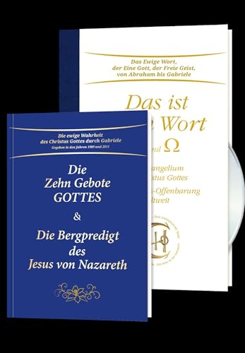 Set Das ist Mein Wort - Die Zehn Gebote Gottes und Die Bergpredigt des Jesus von Nazareth
