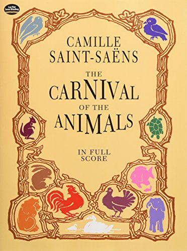Carnaval des Animaux. Orchester. Partitur (Dover Orchestral Music Scores)