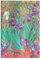 Paperblanks 12-Monatskalender 2025, Van Goghs Schwertlilien, Mini, Vertikal, Elastikband-Verschluss