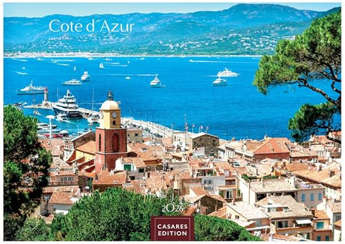 Cote dÁzur Kalender 2026 – Wandkalender | Fotokalender Frankreich 24x35cm - Atemberaubende Bilder der Côte d’Azur, von glamourösen Küstenstädtchen bis zu unberührter Natur der französische Riviera